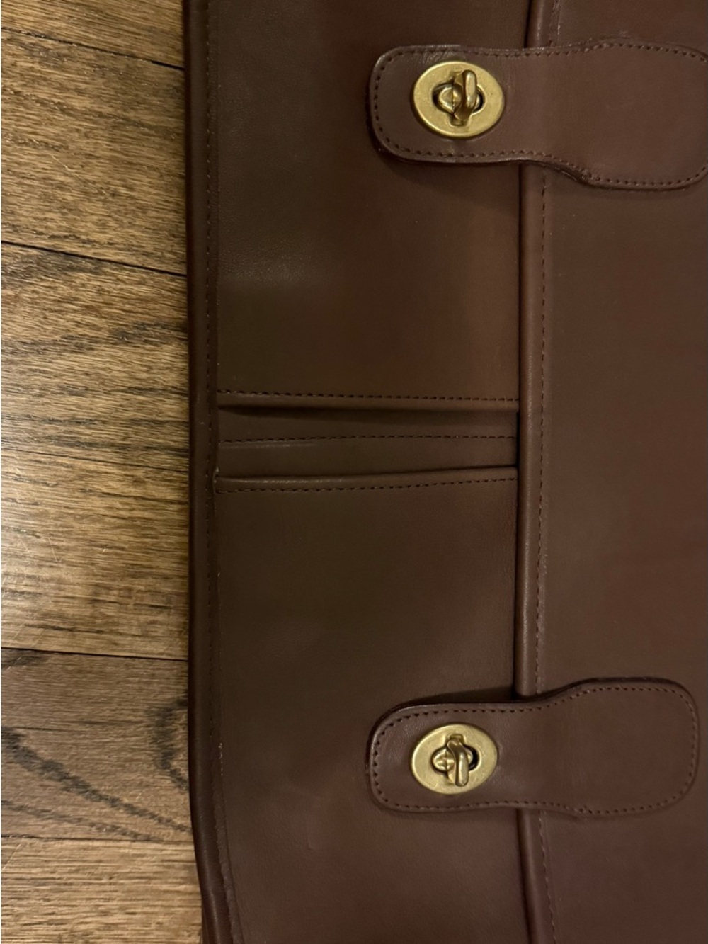 Coach vintage 90s Prescott Brief briefcase w/strap - Picture 2 of 14